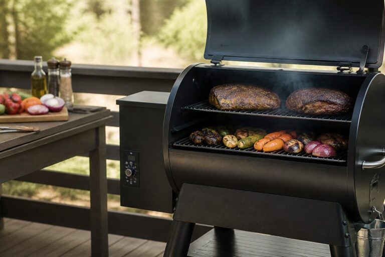 set up pellet grill