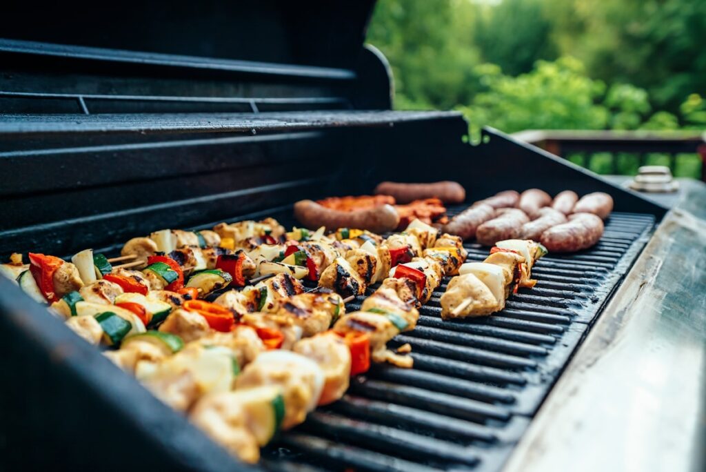 outdoor barbecue grill